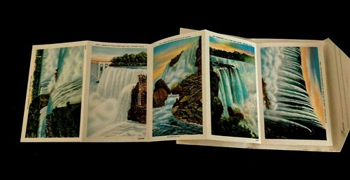 VINTAGE~ SOUVENIR FOLDER OF NIAGRA FALLS~NEW YORK~UNPOSTED~LOT#L - Picture 5 of 8