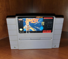 Star Fox Super Nintendo Game Original Tested Working Super FX in Clear Case