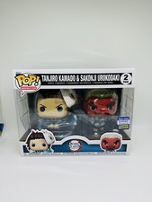Funko Demon Slayer Tanjiro Kamado and Sakonji Urokodaki 2 Pack SDCC Exclusive 