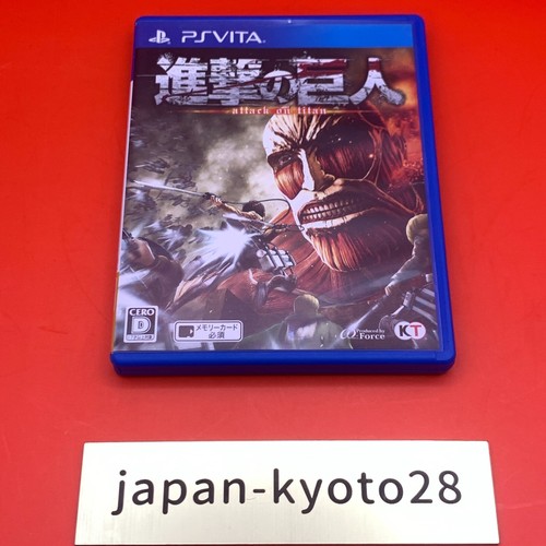 Attack on Titan Shingeki no Kyozjin PS Vita Koei Tecmo Sony PlayStation Vita Jp - Picture 3 of 6