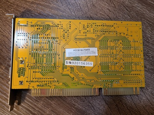BP-ET4 Tseng Labs ET4000AX 1MB ISA Video Card - TESTED WORKING - Picture 2 of 3