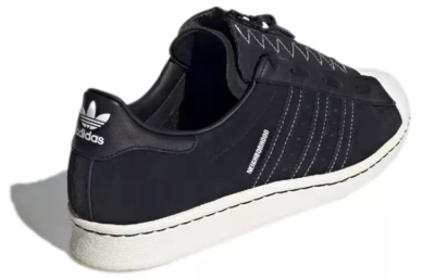 adidas Superstar 80s x Neighborhood Black GX1400 Men's Size