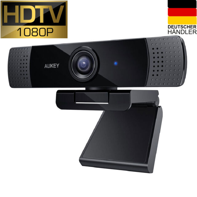 Aukey PC-LM1E Webcam FullHD 1920x1080 (30 FP) Microfono HiFi Skype FaceTime- Aukey PC-LM1E Webcam FullHD 1920x1080 (30 FP) Microfono HiFi Skype FaceTime-