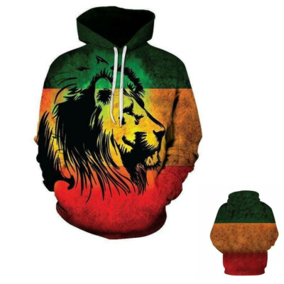 Fashion Women//Men/'s Lion Of Judah Flag 3D Print Hoodies Sweatshirt Pullover