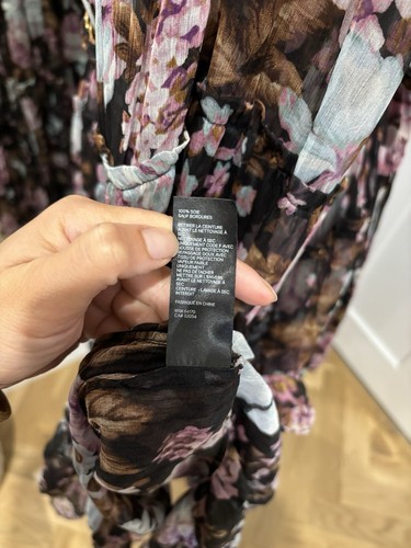 Zimmermann Charm tiered chiffon midi dress. Size 2 (10-12au) - Picture 11 of 13