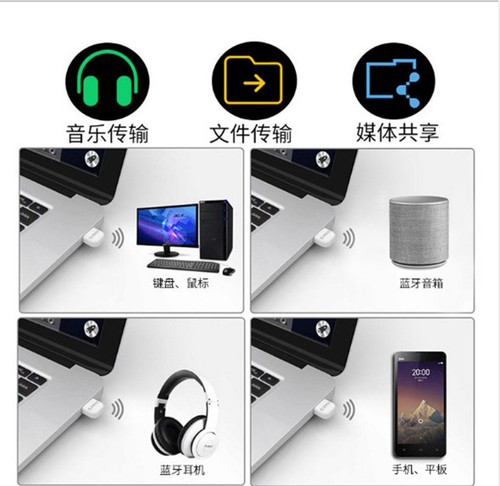 ORICO Bluetooth 4.0 Adapter Dongle Mini USB 2.0 Wireless Model A CSR8510 black - Picture 3 of 7