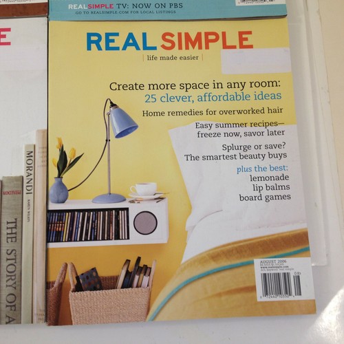 Real Simple Magazine Life Home Body Soul Recipes Home Decorating, You Pick - Picture 7 of 16