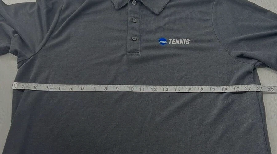 Рубашка поло из полиэстера мужская NCAA Tennis Core 365 средний размер - Изображение 3 из 4