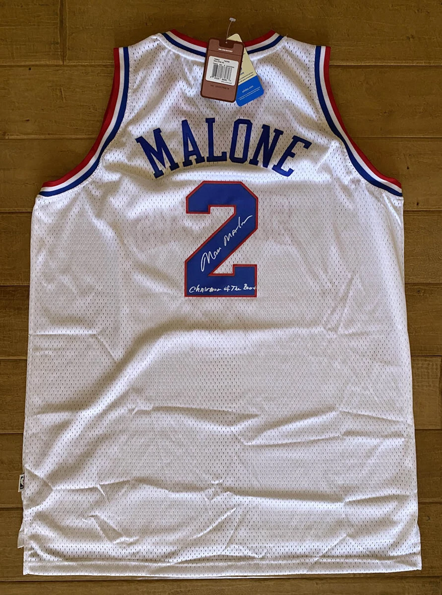 Circa 1984-5 Moses Malone Game Worn & Signed Philadelphia 76ers, Lot  #80725