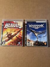 Warhawk And Heroes Over Europe War Game Bundle PS3 Sony PlayStation 3