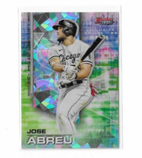 2021 Bowman's Best Atomic Refractor #23 Jose Abreu Chicago White Sox