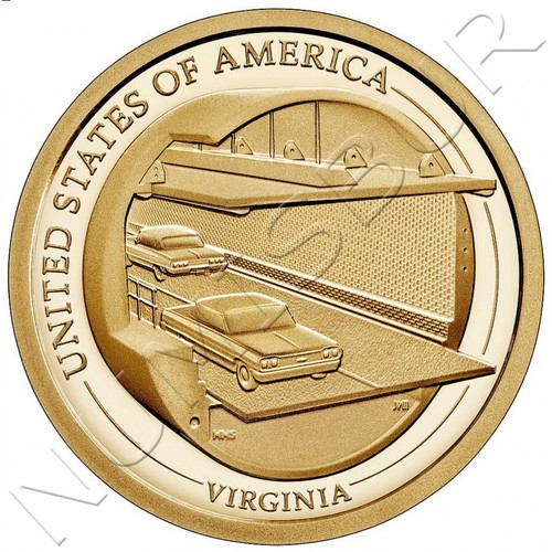 ESTADOS UNIDOS 1 DOLLAR American Innovation 2018 - 2022 | 1 DOLAR USA EEUU 1$ - Picture 17 of 27