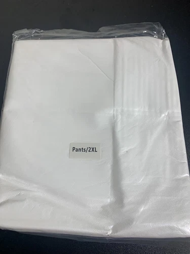 MICROPOROUS PANTS 2XL QTY (14) DISPOSABLE ELASTIC WAIST AND ANKLE SIMILAR TYVEK* image 2