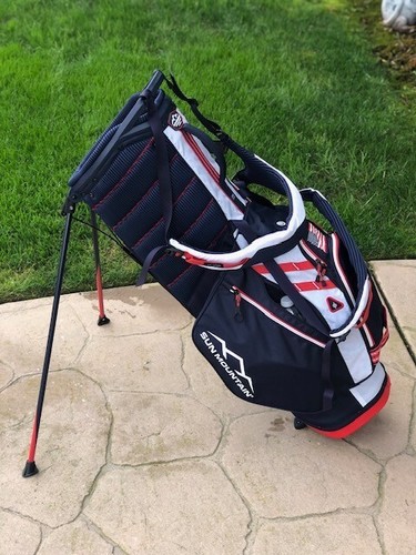 Sun Mountain 4.5LS Stand Bag with 14 Way Divider Top "New" USA Red White & Blue - Picture 15 of 21