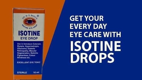 Eye Drops ISOTINE CURE CATARACT Glaucoma Fresh Stock BUY 2 GET 1 FREE - Picture 4 of 8