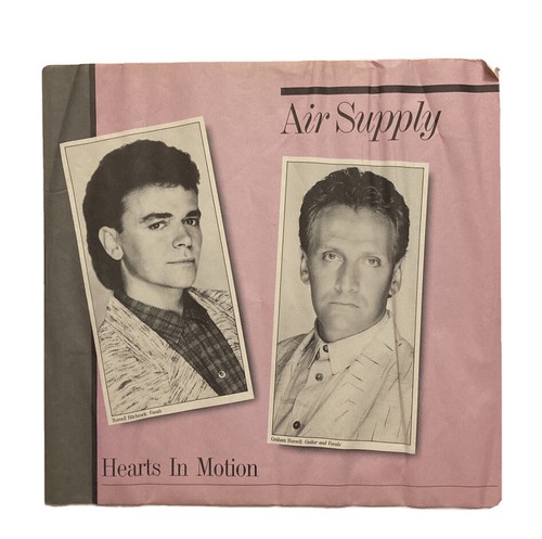 Air Supply Hearts in Motion 1986 Vinyl LP Album Record AL9-8426 Arista Records - Picture 3 of 6