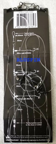 LOTTO 3 BUSTE SURECATCH COMPETITION SEA RIG BOLENTINO 3 AMI SIZE 1 (Hook 1cm) - Imagen 2 de 2