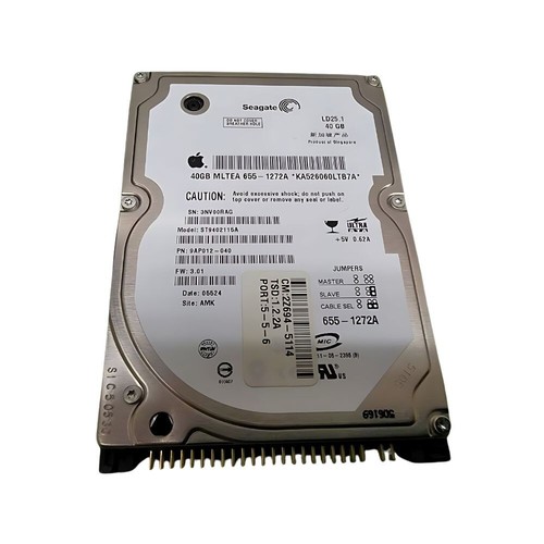 Seagate 40 GB internes IDE HD-Notebook 5400 1/min 2 MB, ST9402115A, rezertifiziert - Bild 3 von 5