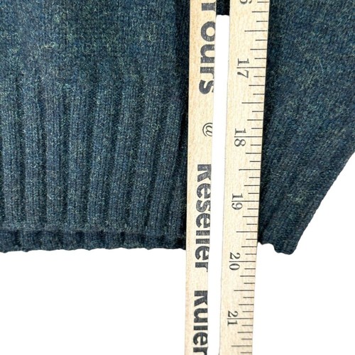 Paolo Pecora Boys Pullover Sweater Sz 8 Gray Striped Merino Wool Long Sleeve New - Picture 5 of 15