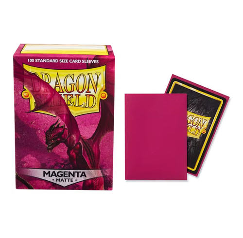100 PCS/BOX Multicolor Dragon Shield Cards Sleeves Cover Matte Cards - Picture 5 of 29