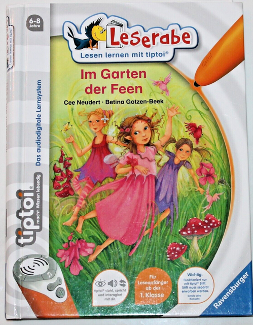 Ravensburger Leserabe: tiptoi® Im Garten der Feen | Buch | Zustand ausgezeichet Ravensburger Leserabe: tiptoi® Im Garten der Feen | Buch | Zustand ausgezeichet