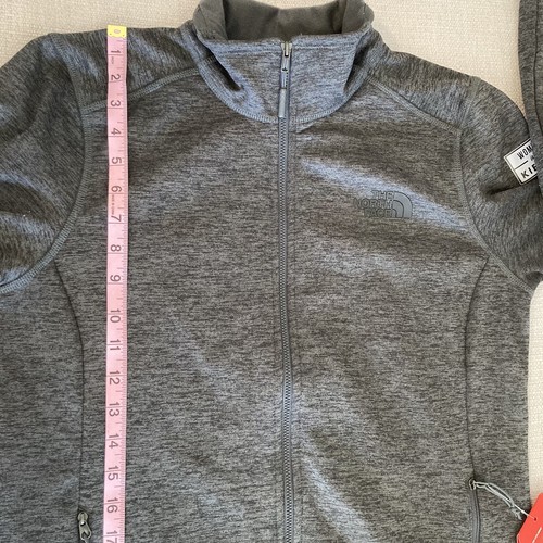 The North Face Skyline Fleece Full Zip Jacket Coat Women In Kiewit Gray Size L - Picture 4 of 16