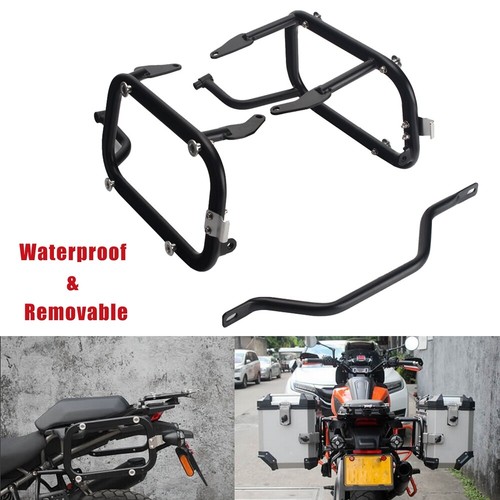 Side Box Luggage Removable Waterproof Carrier Bracket for Pan America RA1250/S - Picture 1 of 12