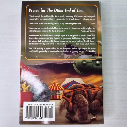 O Pioneer! Frederik Pohl Stated 1st Ed Tor HC Book Science Fiction Fantasy - Picture 3 of 16