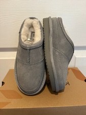 NEW Koolaburra By UGG Kids Gray Braidee Slippers Size 1