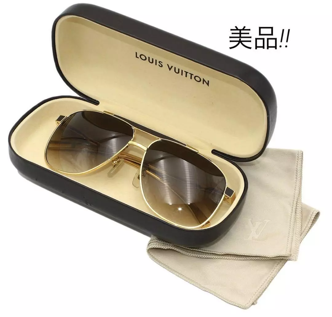 Louis Vuitton Teardrop Sunglasses Z0658U M0164 | eBay