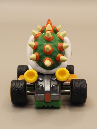 Bowser Super Mario Bros Mario Kart Pull Back Car Toy Mini Figure Japan K597 - Picture 4 of 7
