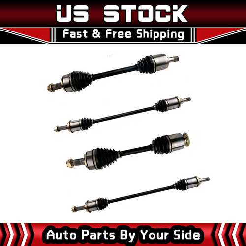 Surtrack CV Axle Shaft CV Joint Front Rear Pairs Set 4X for Honda CR-V AWD 2012 - Picture 1 of 6