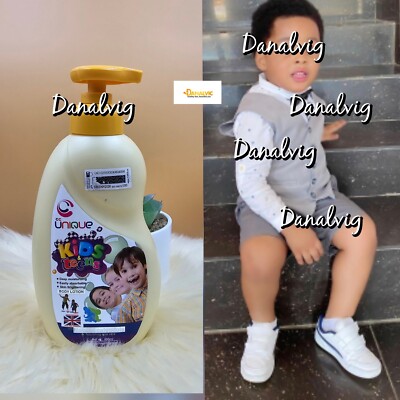 Unique Kids & Teens Skin Brightening Body Lotion For Sensitive Skin