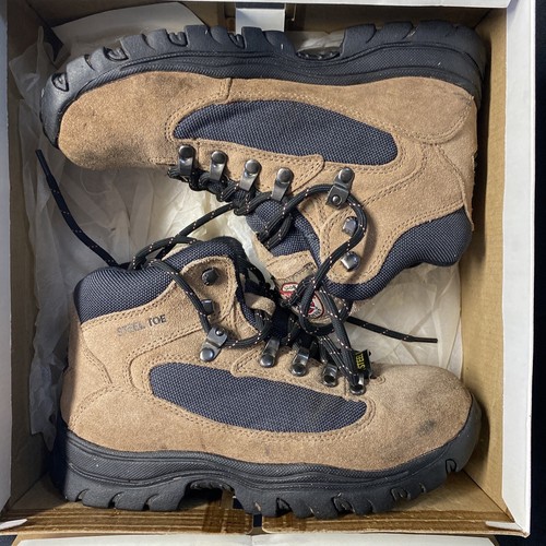 Women's Brahma Para Ella Steel Toed Hike & Work Boots, Size 6 1/2 - Picture 3 of 10