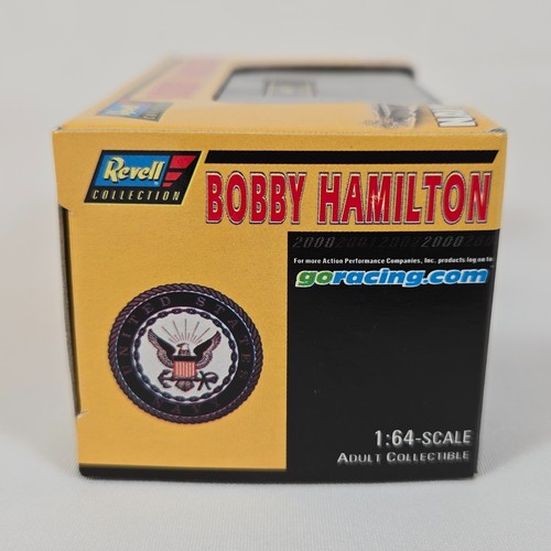 Nascar 2000 Revell 1:64 Diecast Bobby Hamilton Kodak Navy Limited Edition COA - Picture 6 of 8