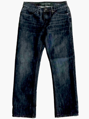 Calvin Klein Jeans Black Skinny Jeans Boys Sz 14 - Picture 4 of 8