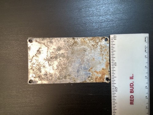 3 Vintage Citreon Auto ID Metal Tag Plates - Picture 6 of 8