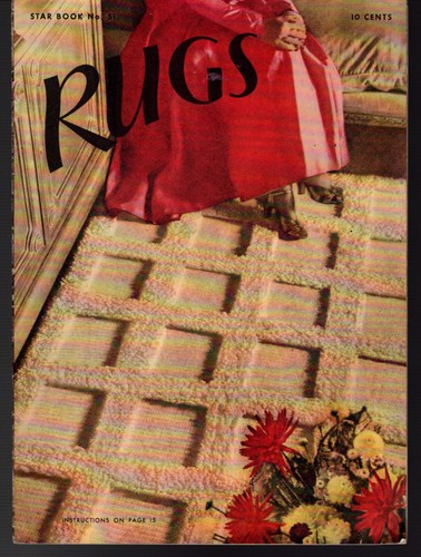 SALE: 16 AFGHANS, RUGS, TABLECLOTHS, POTHOLDERS, DOILIES, etc. booklets - Picture 6 of 17