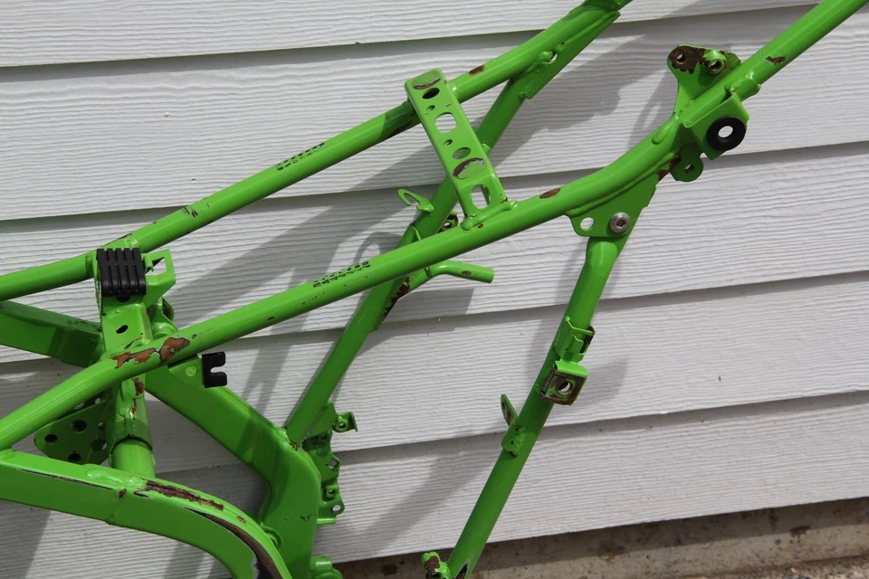 2002 95-02 KDX200 97-02 KDX220R основная рама шасси подрамник подставка двигателя - Изображение 4 из 4