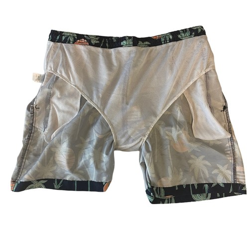 MENS TRUNKS SURF & SWIM RETRO PALM TREE SUNSET SWIM SHORTS TRUNKS XL - Picture 7 of 9