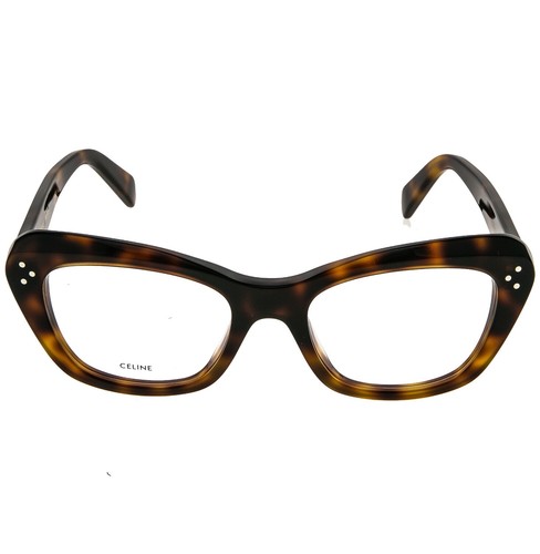 CELINE 50112 BOLD 3 puntos marrón tortuga marco óptico 51 mm gafas CL50112I 001 - Imagen 9 de 10