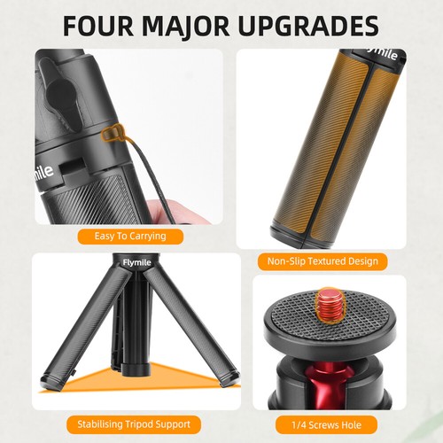 Camera Universally Selfie Stick Tripod For GoPro/DJI Action/Pocket/Insta 360 - Picture 7 of 11
