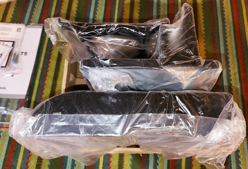 Bilancia postale digitale Ultraship ULTRA 75 con accessori display rimovibile 75 libbre - Foto 4 di 6