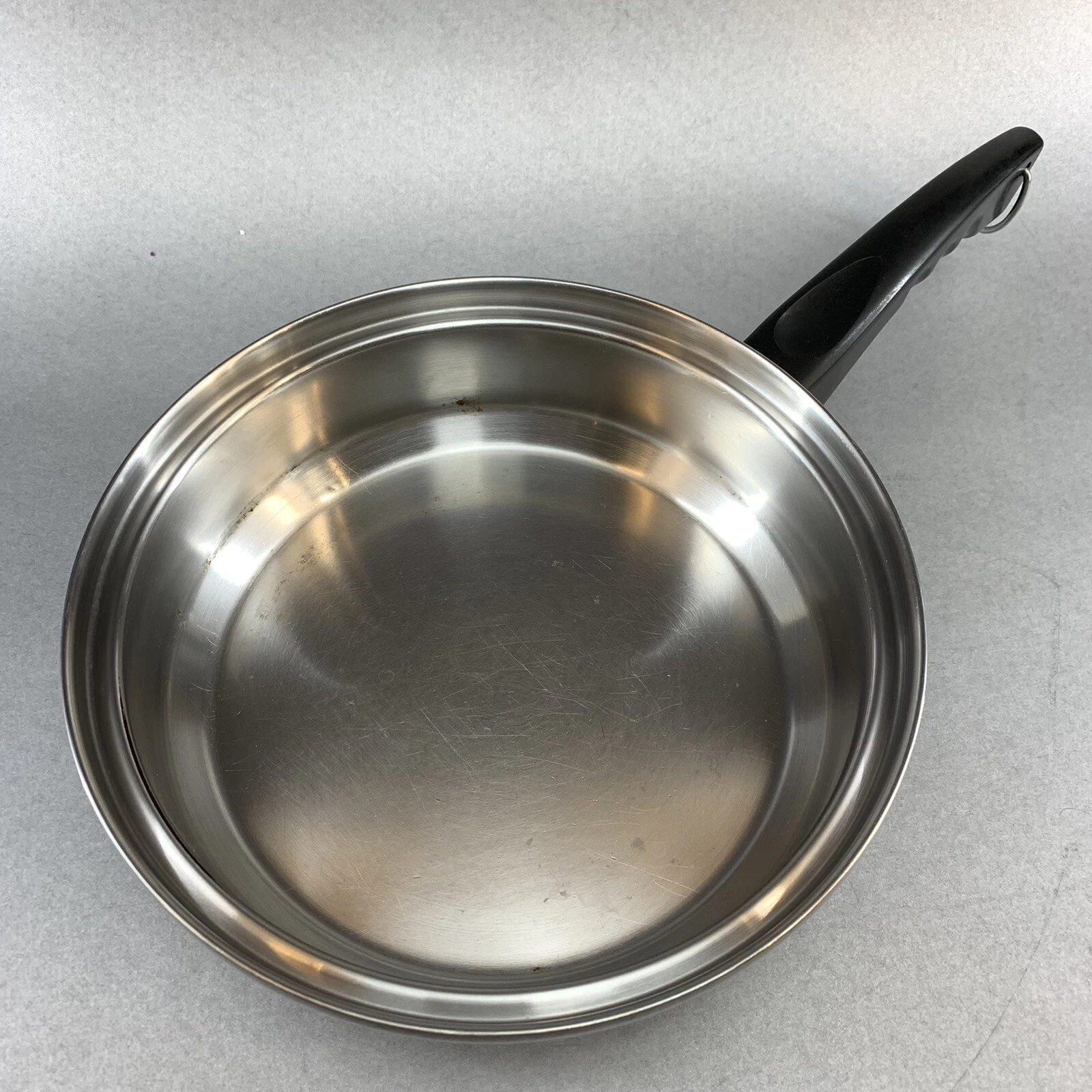 Lustrecraft Cookware 9” Sauce Pot Pan NO Lid 5 Ply Stainless Steel Luster