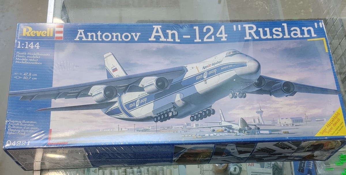 REVELL 1/144 ANTONOV AN-125 RUSLAN 4221 - NEW IN BOX | eBay