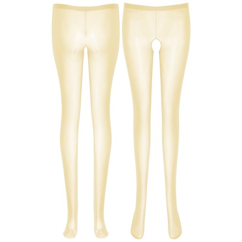 Womens Pantyhose Open Butt Bodystocking Comfortable Tights High Waist Lingerie - Imagen 51 de 74