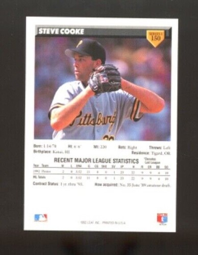 1993 Donruss Baseball, # 1 to # 200, U-PICK, RB5 - Picture 228 of 314