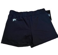 GK All Star Cheer/Gymnastics Athletic Work Out Shorts Black AXL New