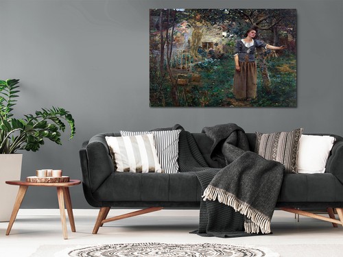 Jeanne d'Arc Jules Bastien - Lepage montierter Leinwanddruck fertig zum Aufhängen - Bild 7 von 9