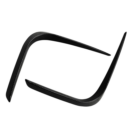 Front Bumper Side Vent Cover Trim Fit BMW X5 G05 M Sport 2019-2022 Carbon Black - Picture 5 of 8